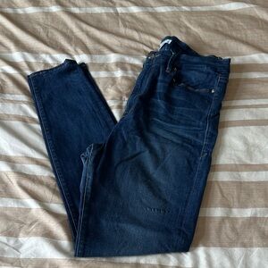 Good American Dark Blue Skinny Jeans “good waist”
